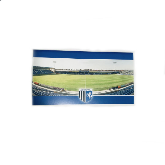 Panoramic Stadium Card Blank