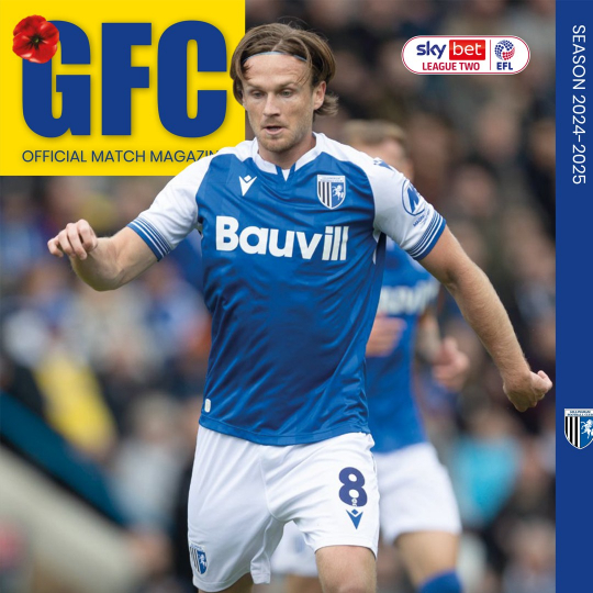 Gills v Sutton Utd Programme