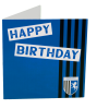 Birthday Card Stripe BB