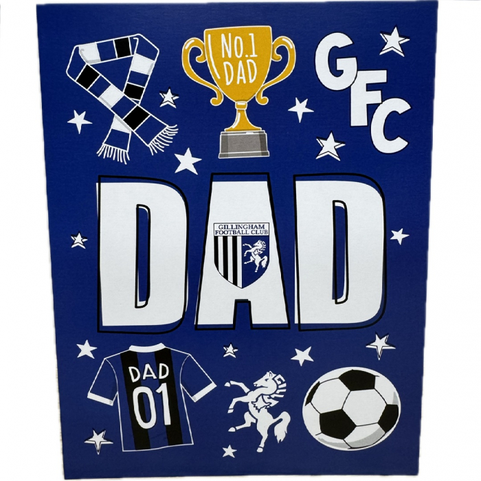 Number 1 Dad Card