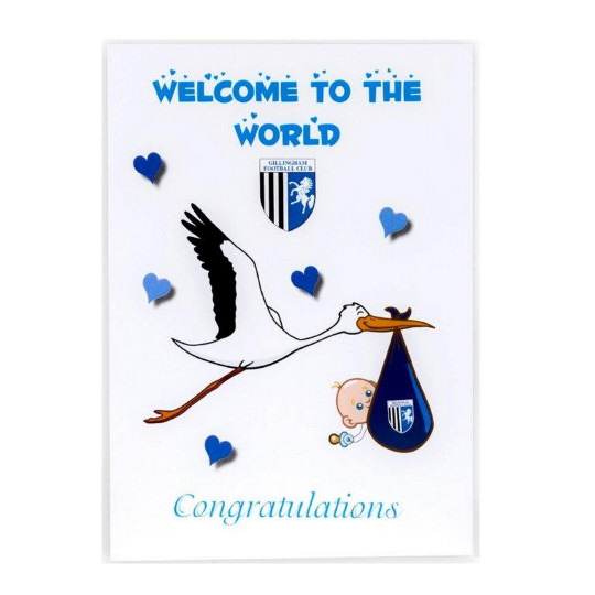 Congratulations Card Blue
